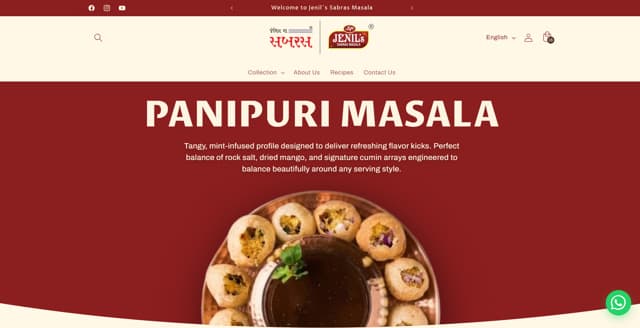 JENIL'S SABRAS MASALA